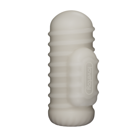 LoveToy Ritterring - Gewellt - Masturbator mit Vibration LoveToy Ritterring - Gewellt - Masturbator mit Vibration