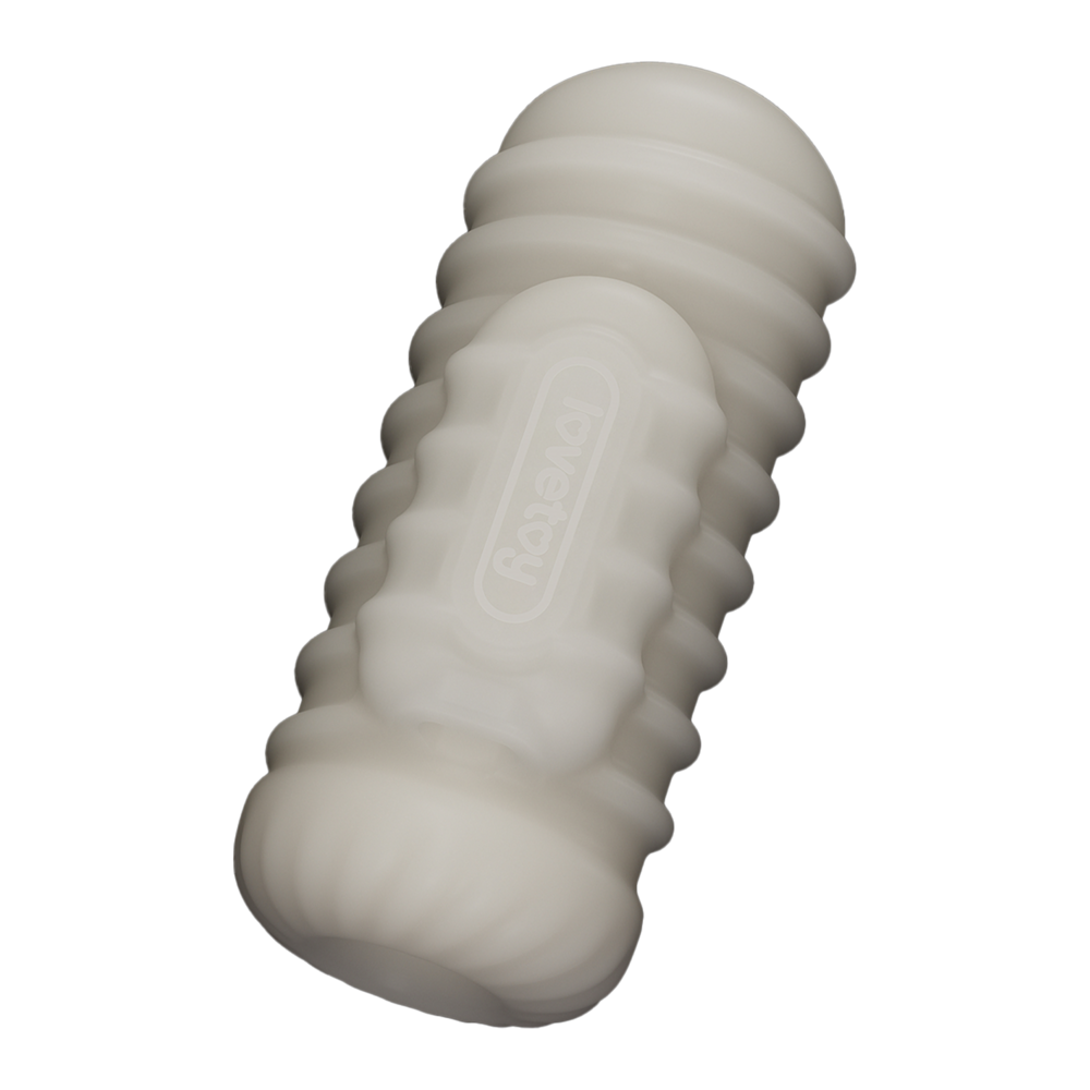 LoveToy Ritterring - Gewellt - Masturbator mit Vibration LoveToy Ritterring - Gewellt - Masturbator mit Vibration