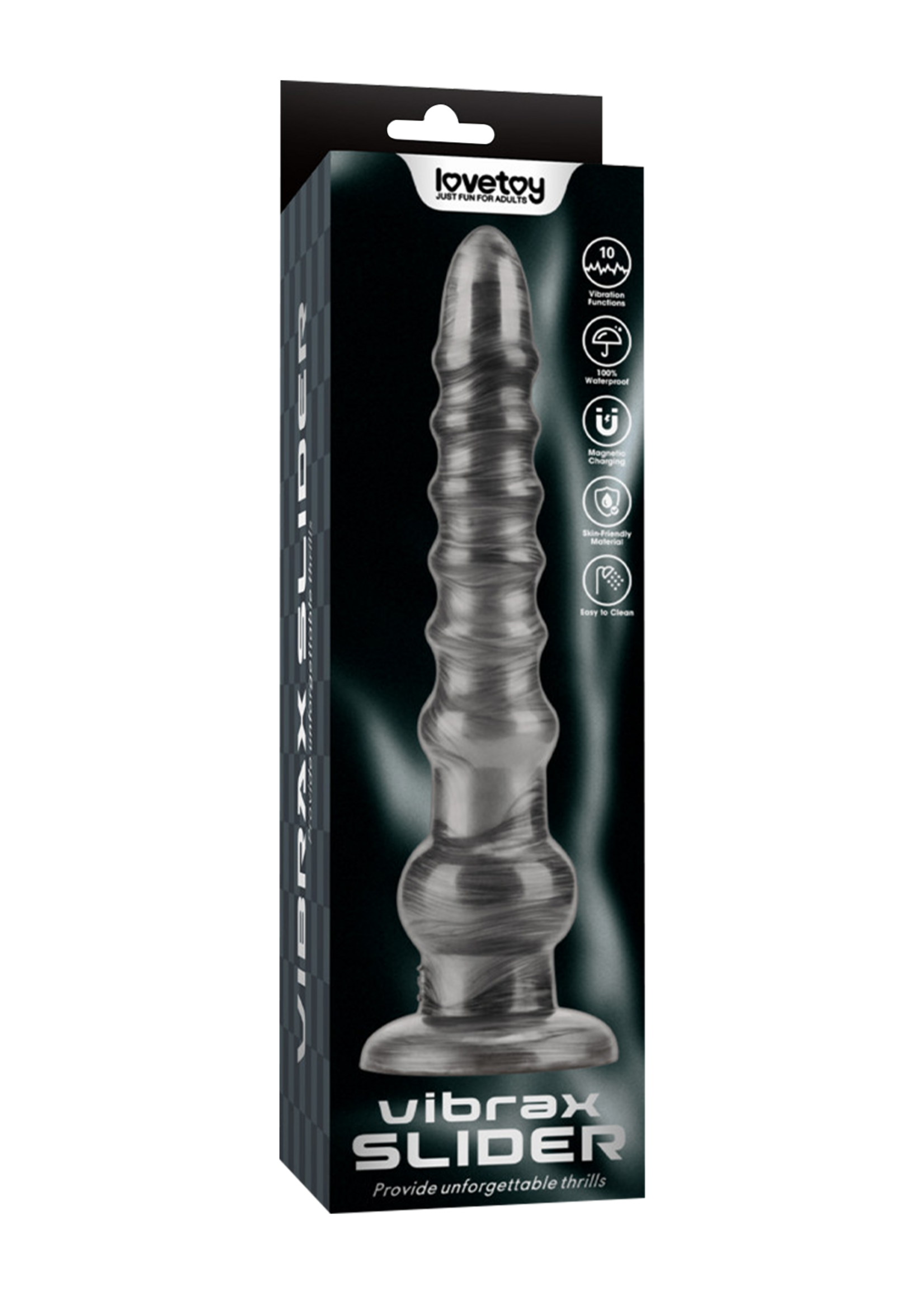 LoveToy Vibrax Slider 32 cm - Analvibrator