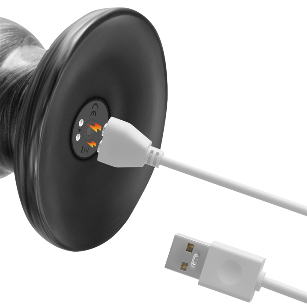 LoveToy LoveToy - King Size Vibrierender Vibrax Slider 32 cm - Silber LoveToy LoveToy - King Size Vibrierender Vibrax Slider 32 cm - Silber