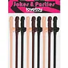 LoveToy LoveToy - Pailles Willy multicolores - Lot de 9 LoveToy LoveToy - Pailles Willy multicolores - Lot de 9