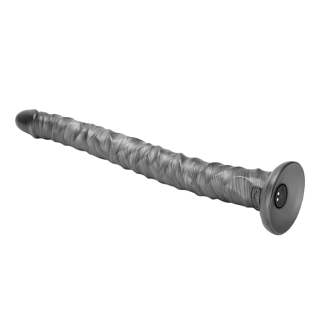 LoveToy Curseur vibrant King Size Vibrax 40,5 cm - Argent