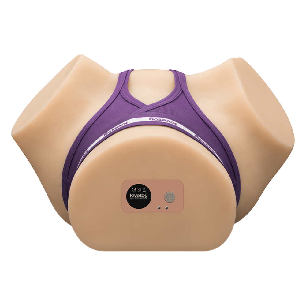 LoveToy LoveToy Streetgirl's - Realistischer Masturbator mit Dual-Vibrationspuls - Hellbeige LoveToy LoveToy Streetgirl's - Realistischer Masturbator mit Dual-Vibrationspuls - Hellbeige