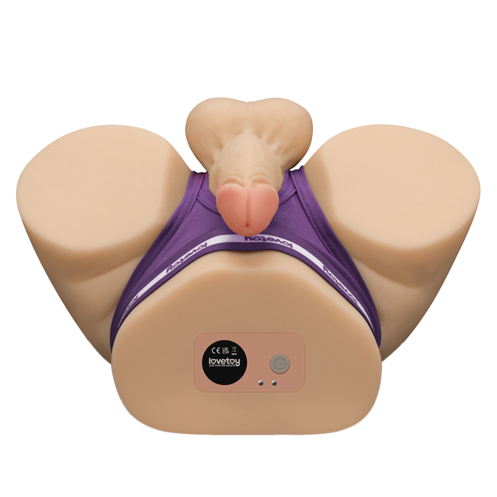 LoveToy LoveToy Streetgirl's - Realistic masturbator with dual motor and 11cm dildo - nude LoveToy LoveToy Streetgirl's - Realistic masturbator with dual motor and 11cm dildo - nude