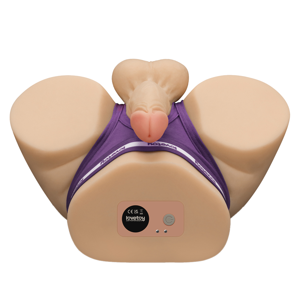 LoveToy Streetgirl’s Sensation Pulse - Anal masturbator mit Dildo 11 cm Ø3,2 cm LoveToy Streetgirl’s Sensation Pulse - Anal masturbator mit Dildo 11 cm Ø3,2 cm