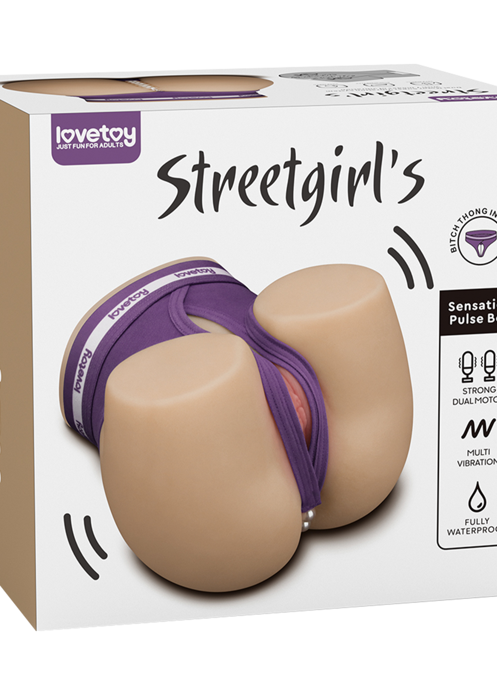 LoveToy Streetgirl's Dual Motor Sensation Pulse - Chair