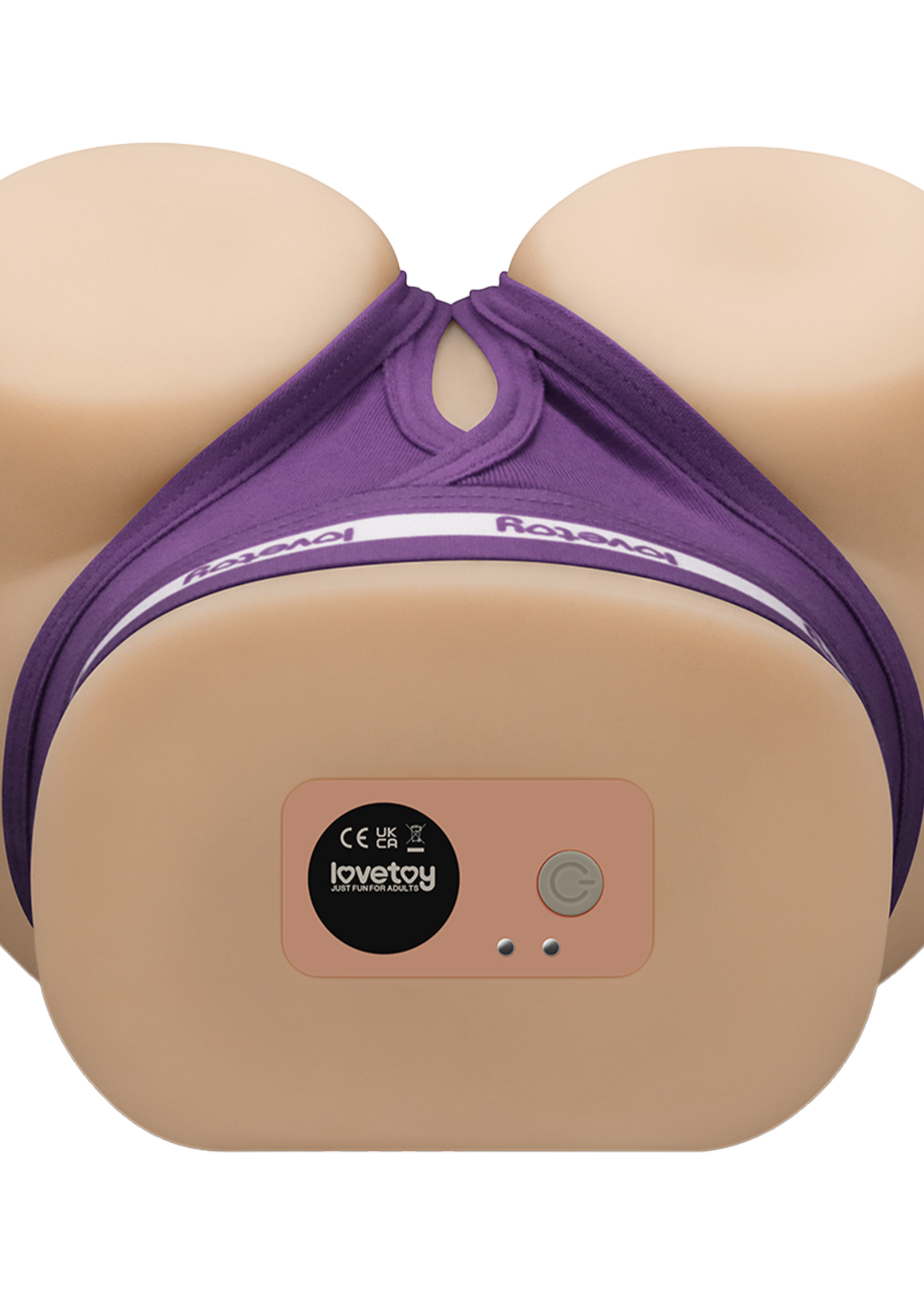 LoveToy Streetgirl's Dual Motor Sensation Pulse - vaginale en anale masturbator met vibratie