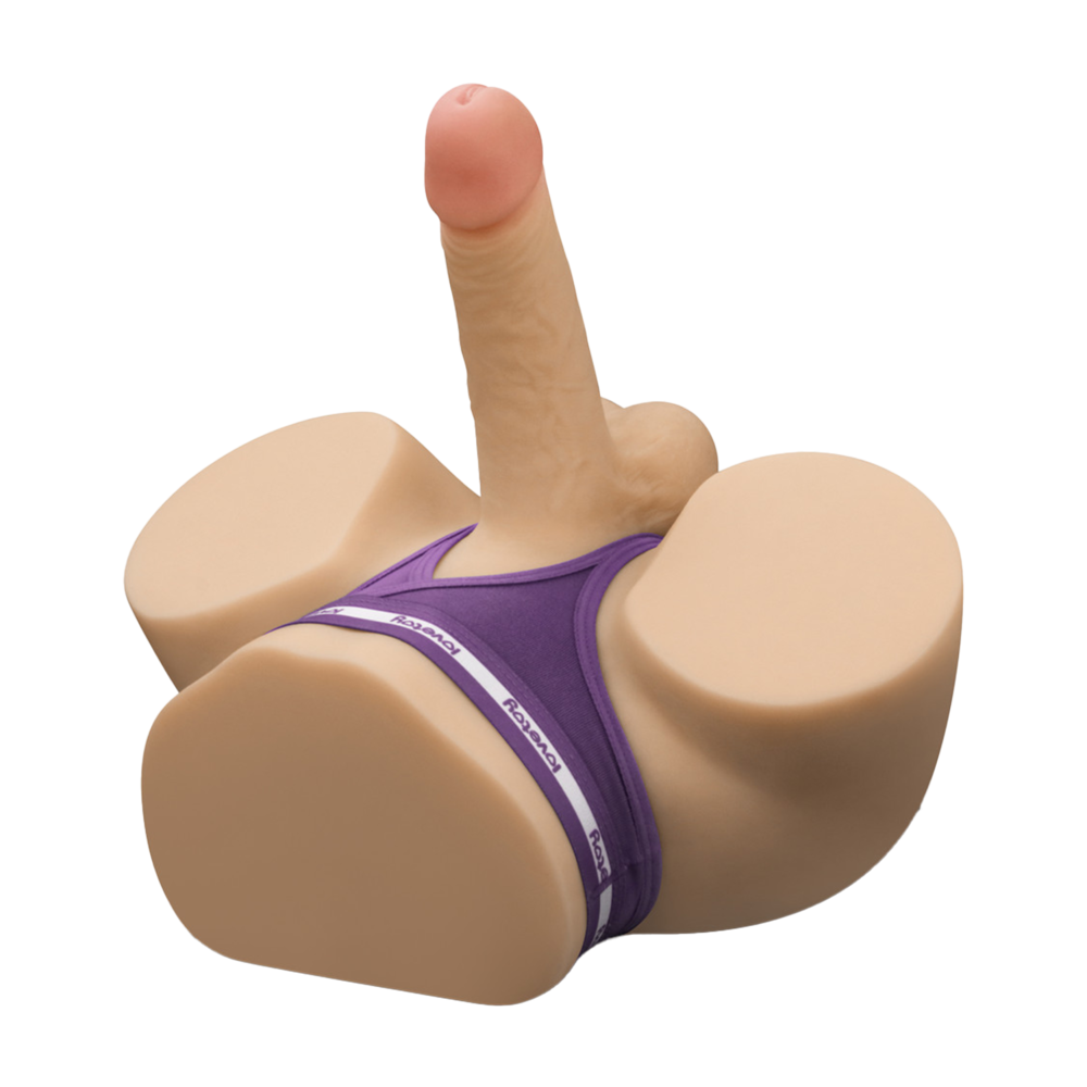 LoveToy Straatmeisje nr. 17 - Anale masturbator met dildo van 18 cm LoveToy Straatmeisje nr. 17 - Anale masturbator met dildo van 18 cm