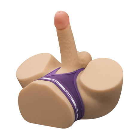 LoveToy Straatmeisje nr. 17 - Anale masturbator met dildo van 18 cm LoveToy Straatmeisje nr. 17 - Anale masturbator met dildo van 18 cm