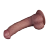 LoveToy Power Cock 23 cm - Vibrant Double Deinty - Nude