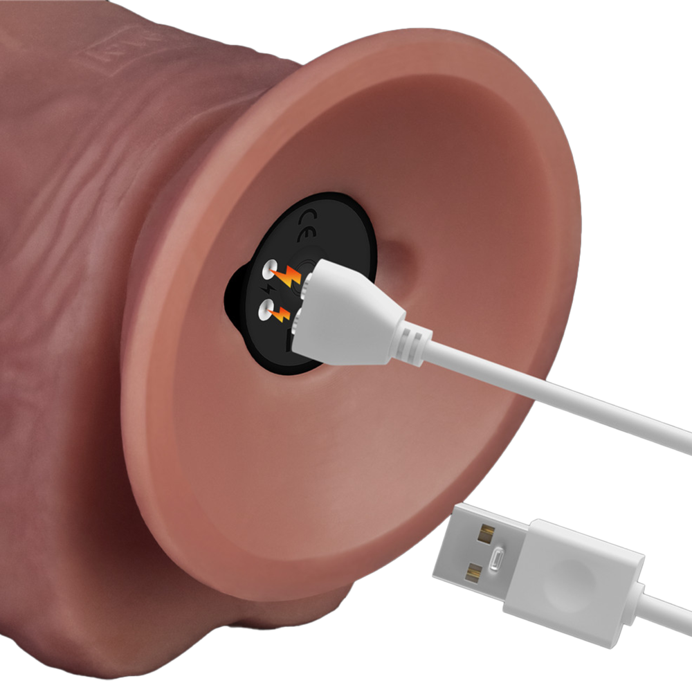 LoveToy Power Cock 23 cm - Umschnall-Vibrator 23 cm Ø4,3 cm