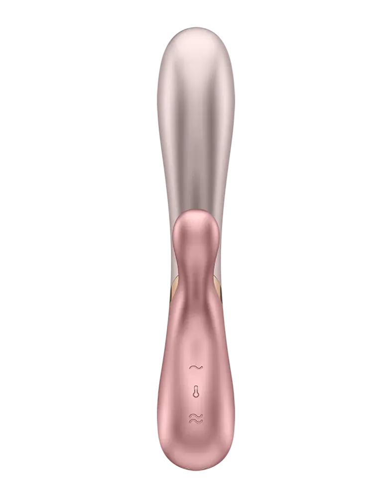 Satisfyer Hot Lover - Vibromasseur Chauffant - Rose / Rose Foncé