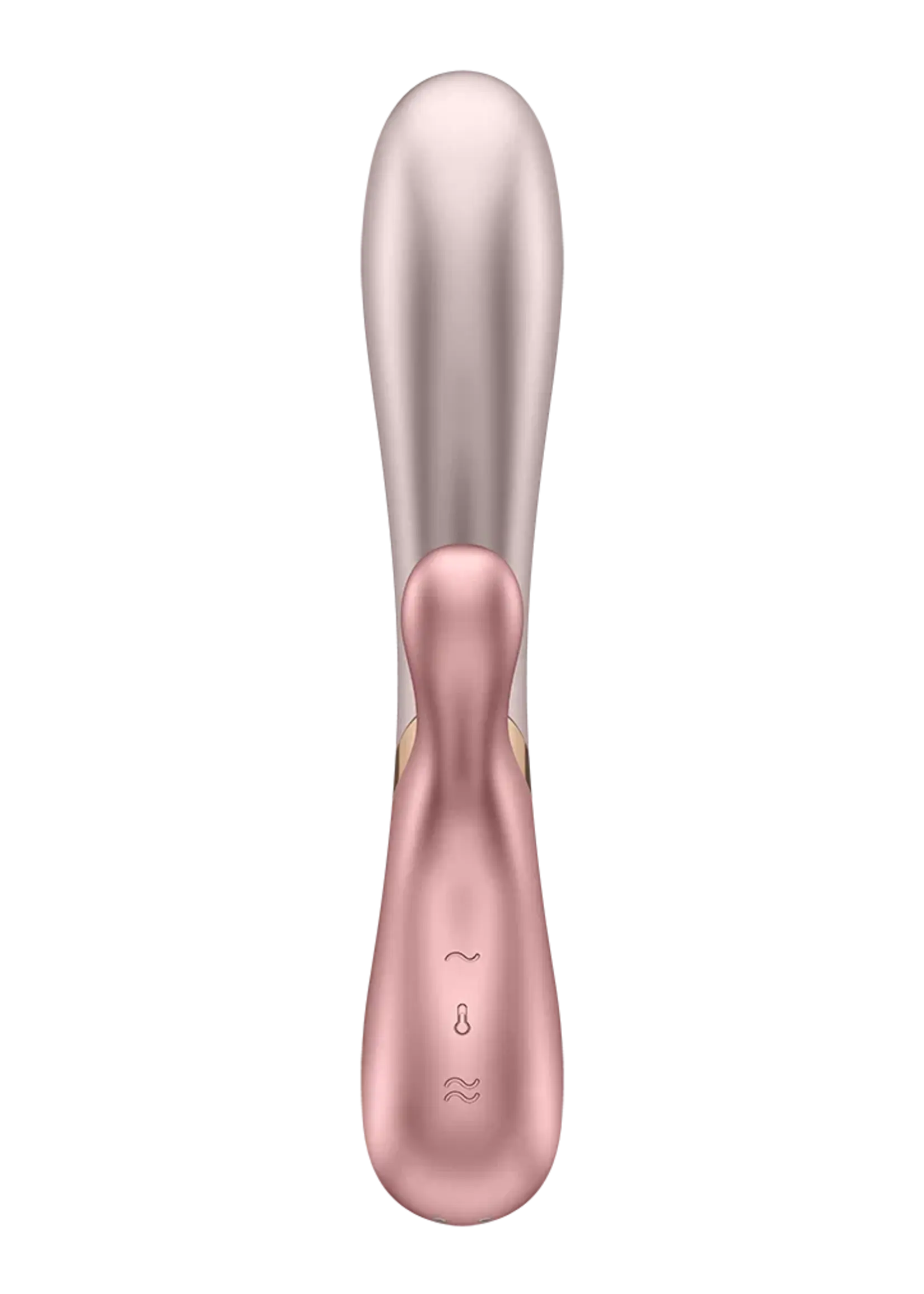 Satisfyer Hot Lover - Vibromasseur Chauffant - Rose / Rose Foncé