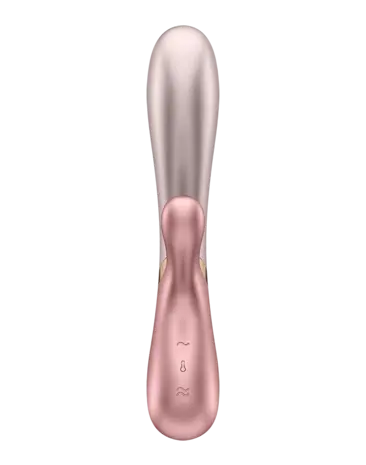 Satisfyer Hot Lover - Vibromasseur Chauffant - Rose / Rose Foncé