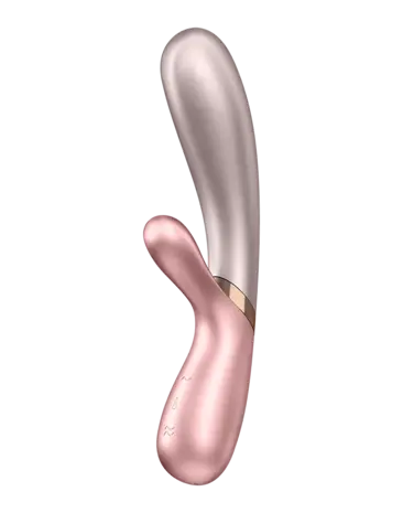 Satisfyer Hot Lover - Vibromasseur Chauffant - Rose / Rose Foncé