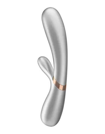 Satisfyer Satisfyer - Hot Lover - Vibromasseur Chauffant - Argent Satisfyer Satisfyer - Hot Lover - Vibromasseur Chauffant - Argent