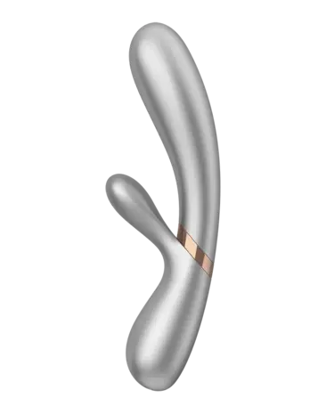 Satisfyer Satisfyer - Hot Lover - Heating Vibrator - Silver Satisfyer Satisfyer - Hot Lover - Heating Vibrator - Silver