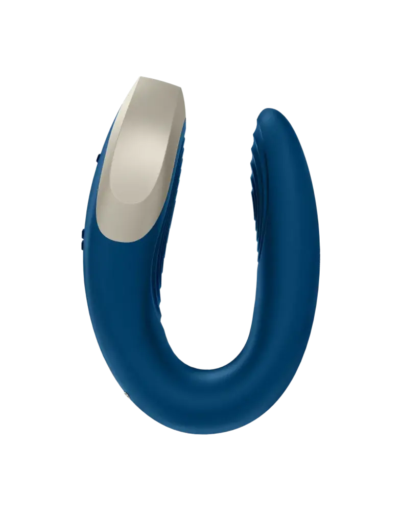 Satisfyer Satisfyer - Double Love - Vibromasseur de luxe pour couple - Bleu Satisfyer Satisfyer - Double Love - Vibromasseur de luxe pour couple - Bleu
