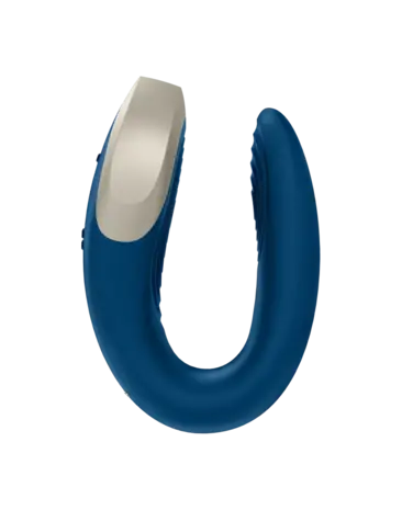 Satisfyer Satisfyer - Double Love - Vibromasseur de luxe pour couple - Bleu Satisfyer Satisfyer - Double Love - Vibromasseur de luxe pour couple - Bleu