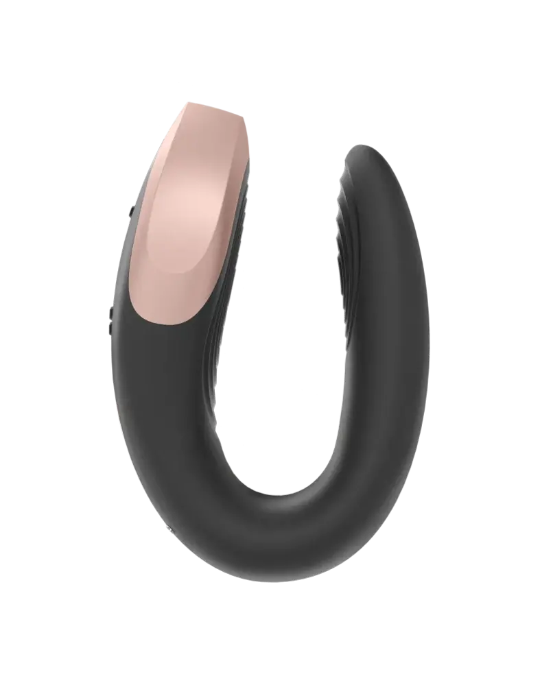 Satisfyer Satisfyer - Double Love - Luxury Partner Vibrator - Noir Satisfyer Satisfyer - Double Love - Luxury Partner Vibrator - Noir