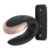 Satisfyer Double Love - Luxury Partner Vibrator - Noir