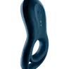 Satisfyer Epic Duo - Vibromasseur Cockring - Bleu