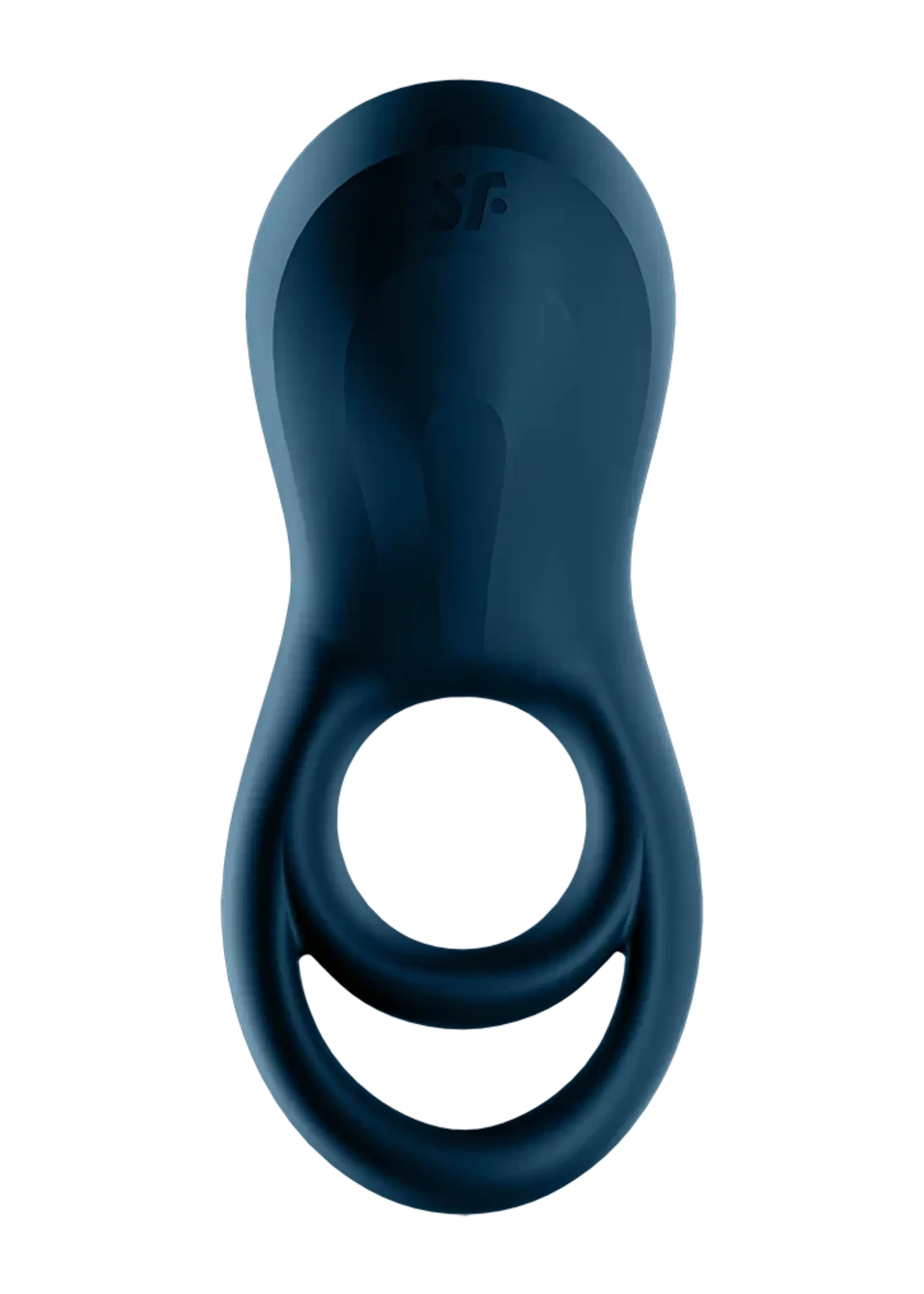 Satisfyer Epic Duo - Vibromasseur Cockring - Bleu