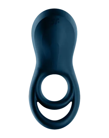 Satisfyer Satisfyer - Epic Duo - Vibromasseur Cockring - Bleu