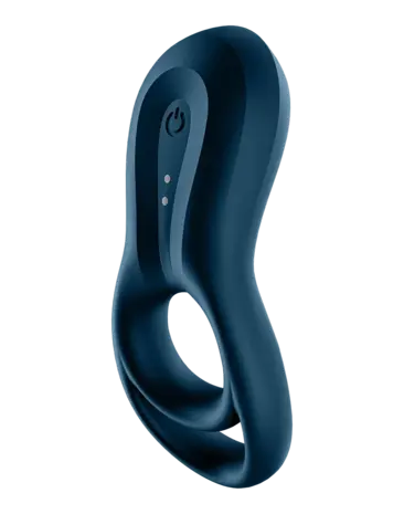 Satisfyer Satisfyer - Epic Duo - Vibromasseur Cockring - Bleu