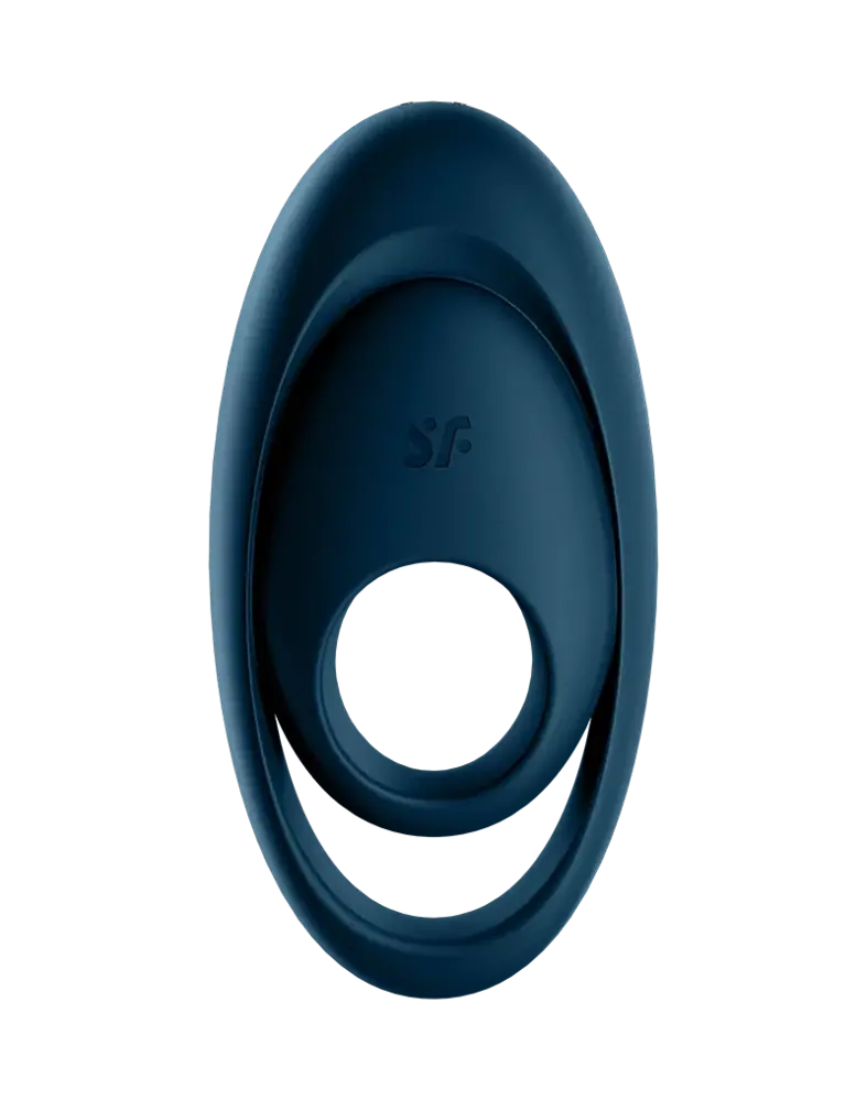 Satisfyer Satisfyer - Glorious Duo - Vibromasseur Cockring - Bleu Satisfyer Satisfyer - Glorious Duo - Vibromasseur Cockring - Bleu
