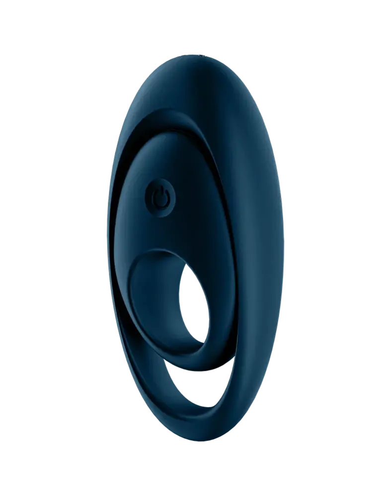 Satisfyer Satisfyer - Glorious Duo - Vibromasseur Cockring - Bleu Satisfyer Satisfyer - Glorious Duo - Vibromasseur Cockring - Bleu