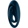 Satisfyer Glorious Duo - Vibromasseur Cockring - Bleu