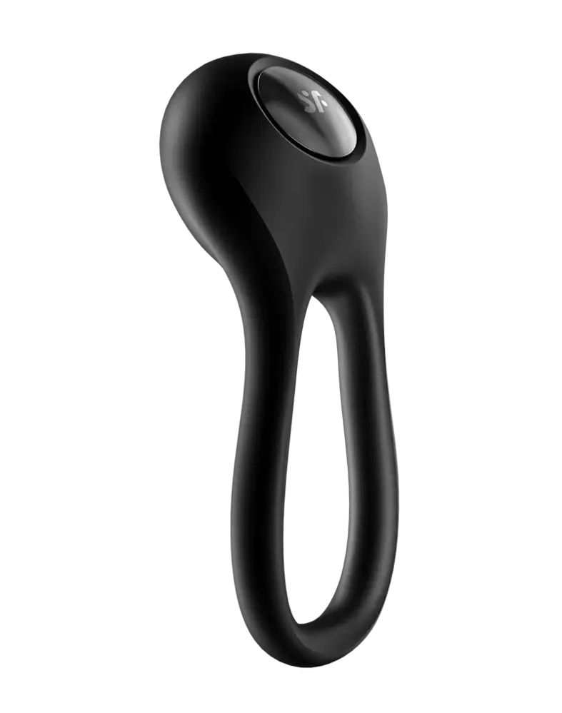 Satisfyer Majestic Duo - Vibrateur Cockring - Noir
