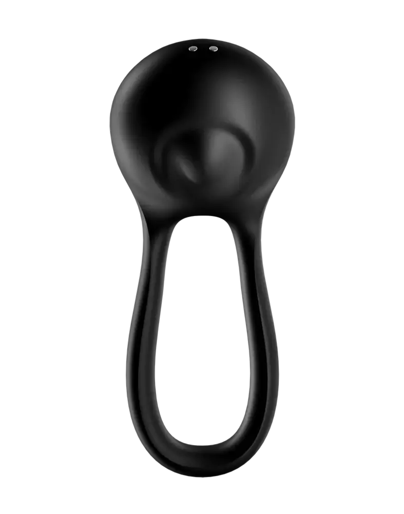 Satisfyer Majestic Duo - Vibrateur Cockring - Noir