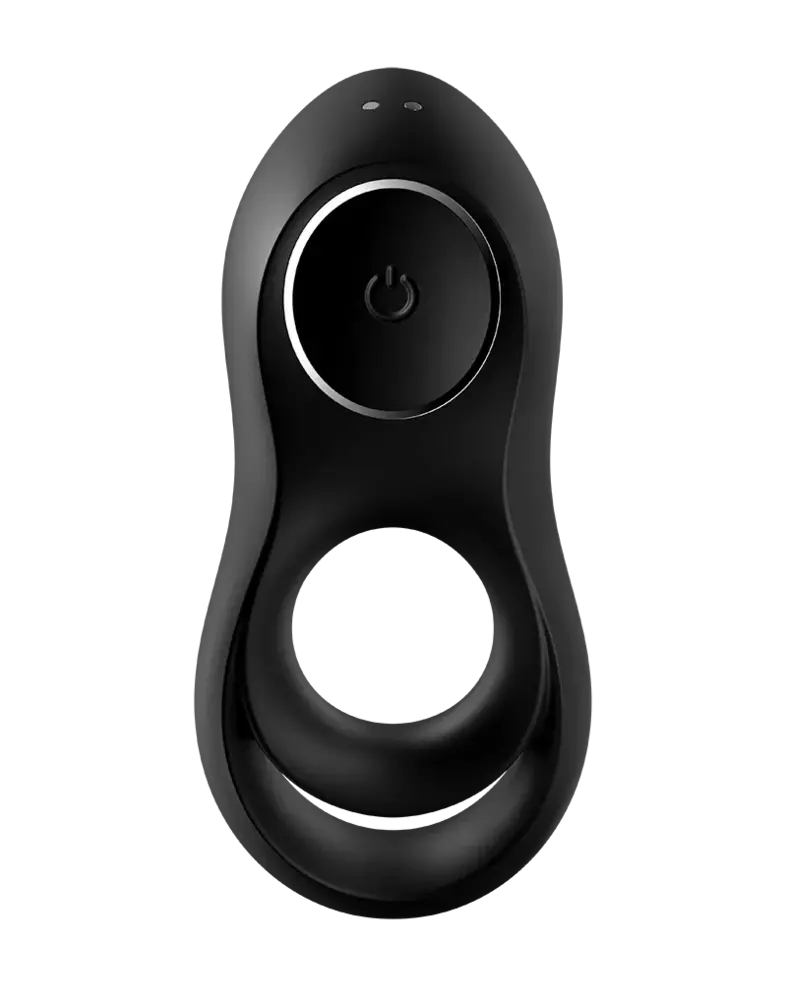 Satisfyer Legendary Duo - Vibrateur Cockring - Noir