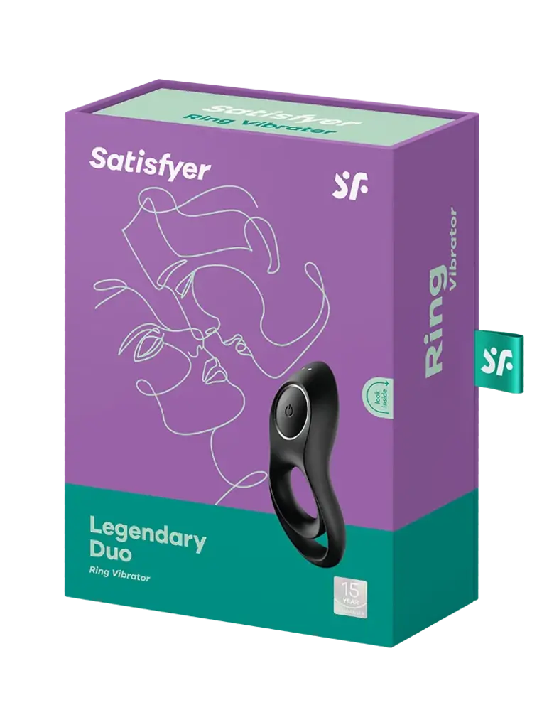 Satisfyer Satisfyer Legendary Duo – Penisring mit gebogenem Stimulationskopf Satisfyer Satisfyer Legendary Duo – Penisring mit gebogenem Stimulationskopf