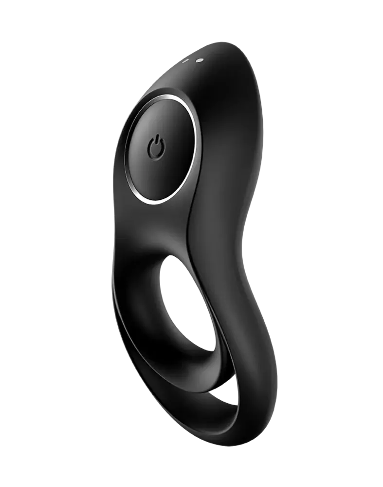 Satisfyer Legendary Duo - Vibrateur Cockring - Noir