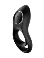 Satisfyer Legendary Duo - Cockring Vibrator - Zwart