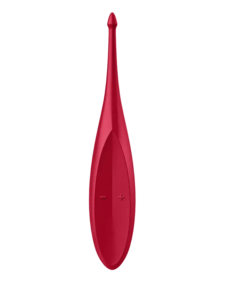Satisfyer Twirling Fun - Vibromasseur Pin Point - Rouge Satisfyer Twirling Fun - Vibromasseur Pin Point - Rouge