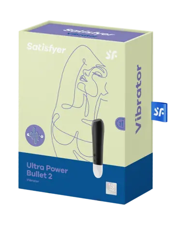 Satisfyer Satisfyer - Ultra Power Bullet 2 - Kugel Vibrator - Schwarz