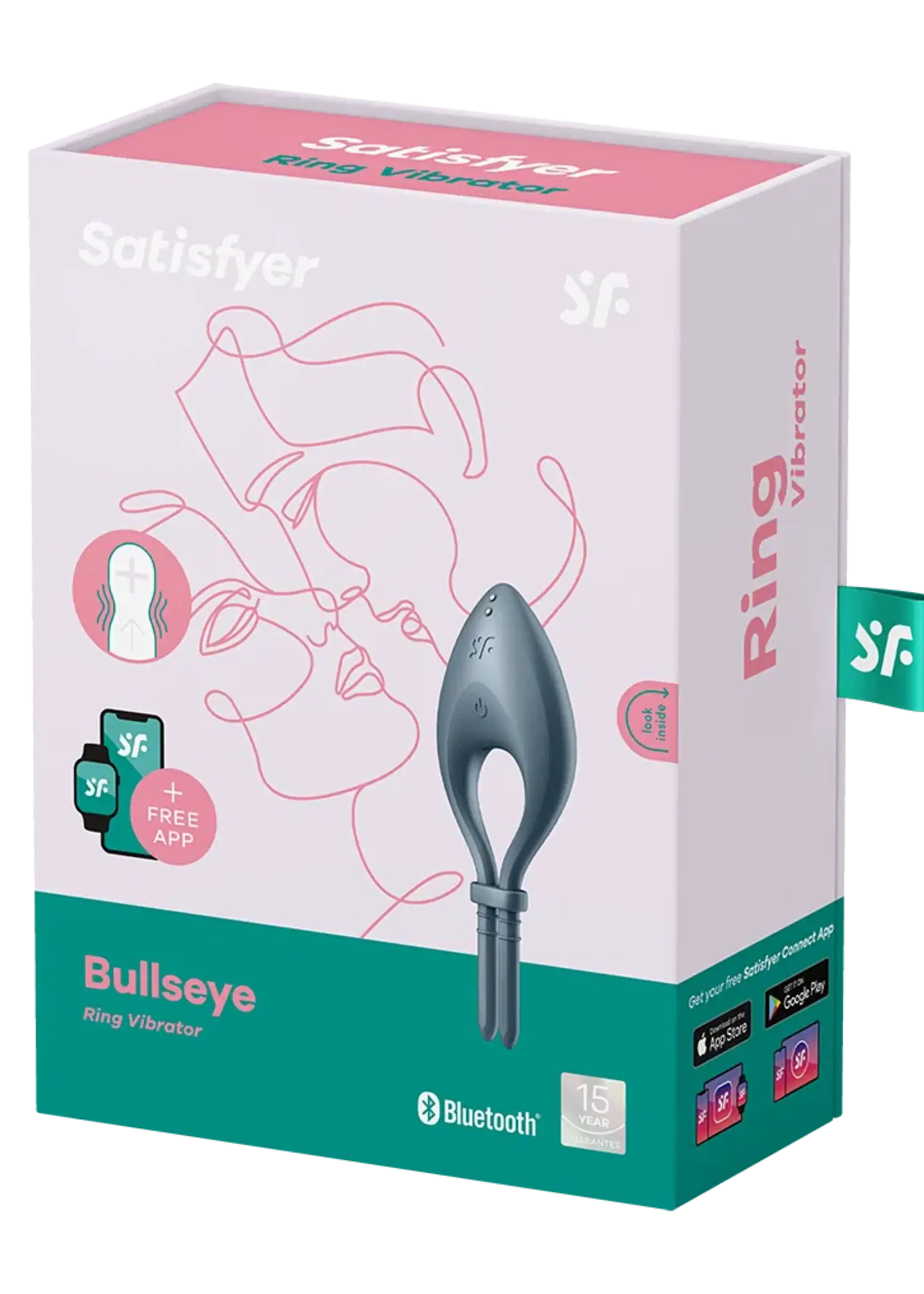 Satisfyer Bullseye – Penisring met verstelbaar ontwerp
