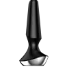 Satisfyer Satisfyer - Plug-ilicious 2 - Vibrating Anal Plug - Black Satisfyer Satisfyer - Plug-ilicious 2 - Vibrating Anal Plug - Black