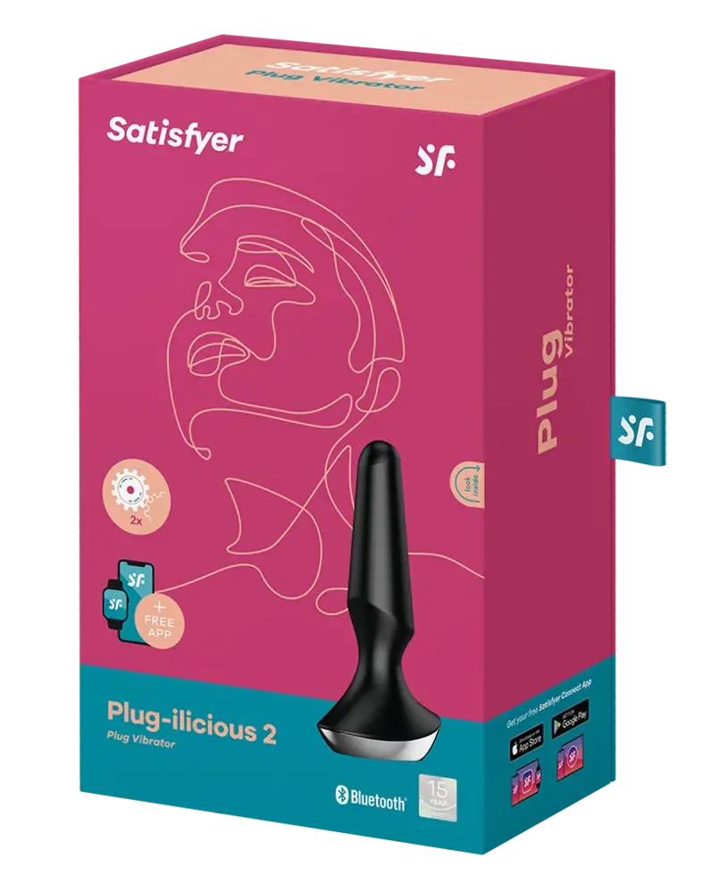 Satisfyer Satisfyer - Plug-ilicious 2 - Vibrierender Analplug - Schwarz Satisfyer Satisfyer - Plug-ilicious 2 - Vibrierender Analplug - Schwarz