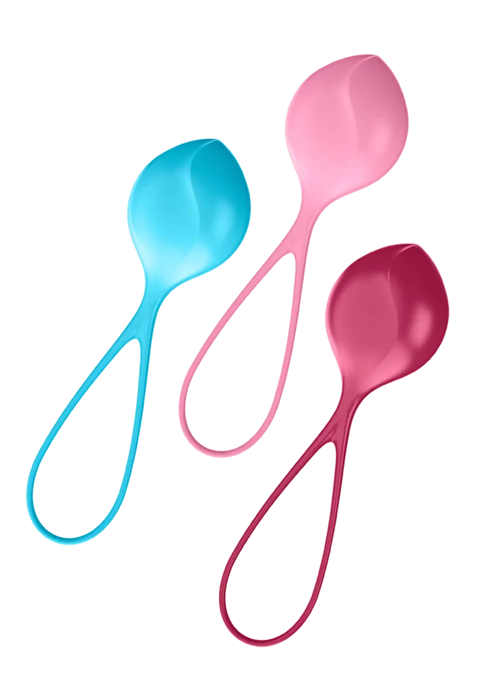 Satisfyer Loveballs (set van 3) – Kegelballen met oplopende gewichten