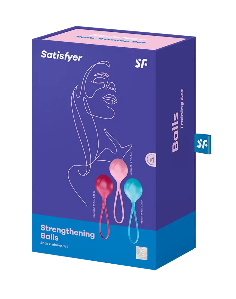Satisfyer Satisfyer Loveballs (set of 3) – Kegel Balls mit Gewichtsabstufung Satisfyer Satisfyer Loveballs (set of 3) – Kegel Balls mit Gewichtsabstufung