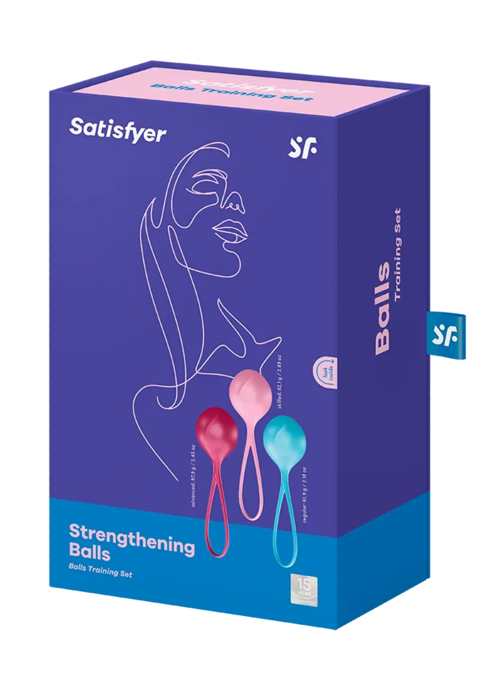 Satisfyer Loveballs (set van 3) – Kegelballen met oplopende gewichten