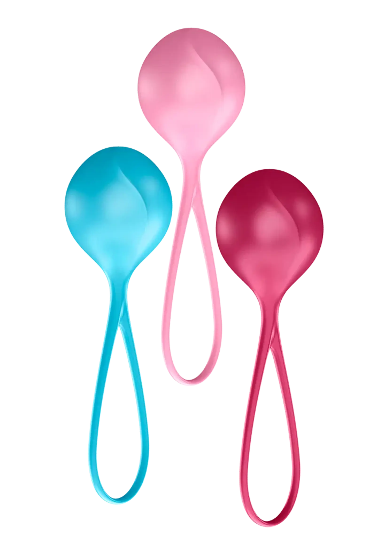 Satisfyer Loveballs (set van 3) – Kegelballen met oplopende gewichten