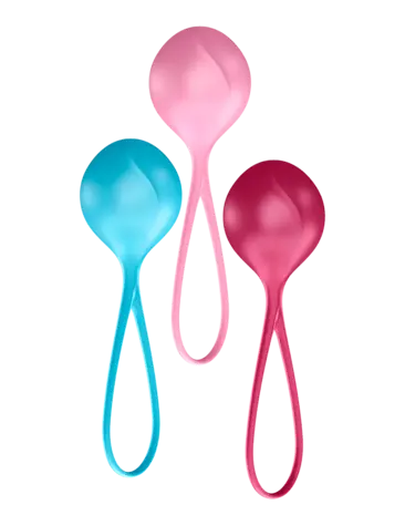 Satisfyer Satisfyer Loveballs (set of 3) – Kegel Balls mit Gewichtsabstufung Satisfyer Satisfyer Loveballs (set of 3) – Kegel Balls mit Gewichtsabstufung