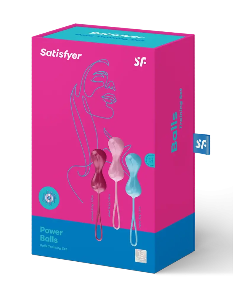 Satisfyer Satisfyer Loveballs (set of 3) – Kegel Balls Ø 3,4 cm Satisfyer Satisfyer Loveballs (set of 3) – Kegel Balls Ø 3,4 cm