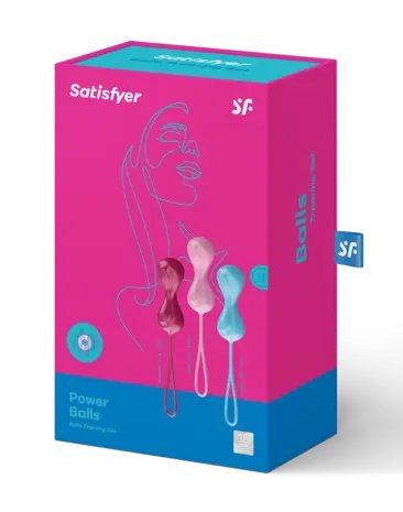 Satisfyer Satisfyer Loveballs (set of 3) – Kegel Balls Ø 3,4 cm Satisfyer Satisfyer Loveballs (set of 3) – Kegel Balls Ø 3,4 cm